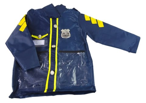 Strój Przebranie Policjanta Akcesoria Odznaka Karnawał 8 El. Strój Przebranie Policjanta Akcesoria Odznaka Karnawał 8 El.