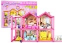 Duży domek dla lalek z akcesoriami + Meble 69cm Duży domek dla lalek z akcesoriami + Meble 69cm