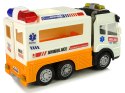 Ambulans Autko na Baterie Światło Dźwięki Ambulans Autko na Baterie Światło Dźwięki