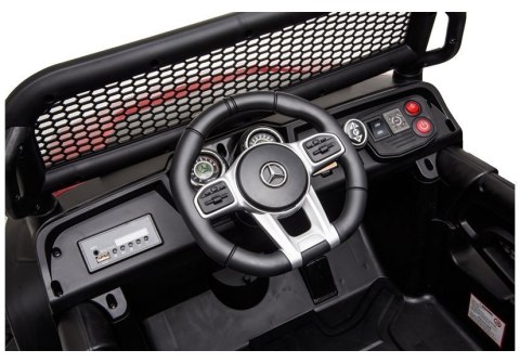 Pojazd na Akumulator Mercedes Unimog S Czerwony Lakier Pojazd na Akumulator Mercedes Unimog S Czerwony Lakier