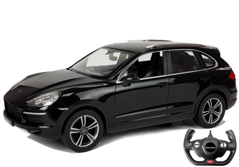 Auto R/C Porsche Cayenne Turbo Rastar 1:14 Czarne na Pilota Auto R/C Porsche Cayenne Turbo Rastar 1:14 Czarne na Pilota