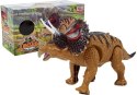 Dinozaur Triceratops Żółty Na Baterie Dinozaur Triceratops Żółty Na Baterie