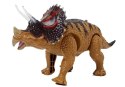 Dinozaur Triceratops Żółty Na Baterie Dinozaur Triceratops Żółty Na Baterie