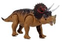 Dinozaur Triceratops Żółty Na Baterie Dinozaur Triceratops Żółty Na Baterie