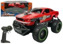 Auto Zdalnie Sterowane R/C 6.5 km/h Wysokie Koła Czerwone Auto Zdalnie Sterowane R/C 6.5 km/h Wysokie Koła Czerwone
