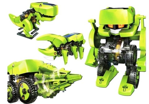 Robot Solarny 4 w 1 Tyranozaur Rex Owad Zestaw Edukacyjny Naukowy Robot Solarny 4 w 1 Tyranozaur Rex Owad Zestaw Edukacyjny Naukowy