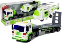 Auto Transporter na Baterie 1:16 z Helikopterem Auto Transporter na Baterie 1:16 z Helikopterem