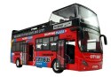 Autobus Piętrowy z Dźwiękiem 1:32 Otwierane Drzwi Czerwony Autobus Piętrowy z Dźwiękiem 1:32 Otwierane Drzwi Czerwony