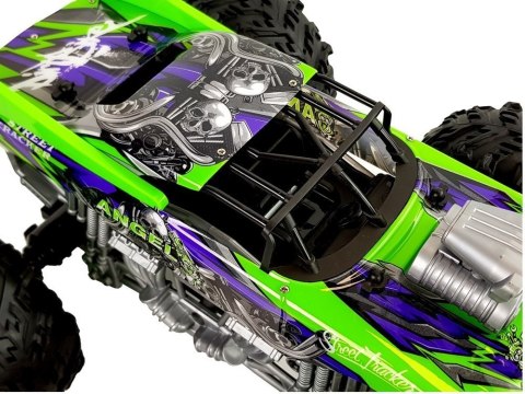 Auto Terenowe Zdalnie Sterowane 1:14 2.4G RC Zielone Duże Koła Auto Terenowe Zdalnie Sterowane 1:14 2.4G RC Zielone Duże Koła