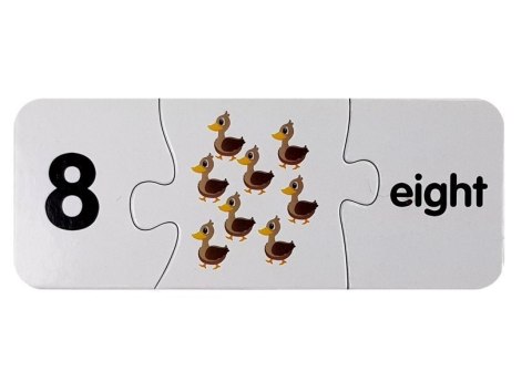 Puzzle Edukacyjne Liczby Matematyka Angielski 10 Połączeń Puzzle Edukacyjne Liczby Matematyka Angielski 10 Połączeń