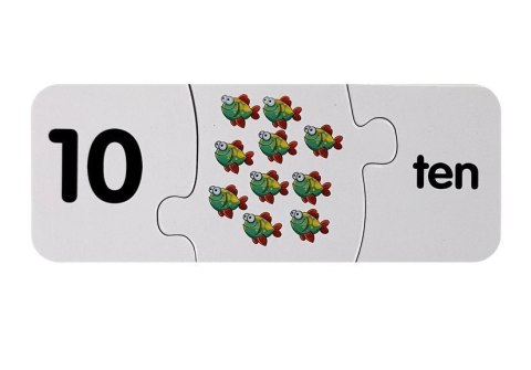 Puzzle Edukacyjne Liczby Matematyka Angielski 10 Połączeń Puzzle Edukacyjne Liczby Matematyka Angielski 10 Połączeń