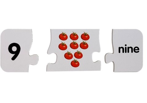 Puzzle Edukacyjne Liczby Matematyka Angielski 10 Połączeń Puzzle Edukacyjne Liczby Matematyka Angielski 10 Połączeń