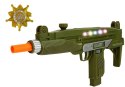 Zestaw Wojskowy Pistolet Dźwięk Światła Odznaka 37 cm Zestaw Wojskowy Pistolet Dźwięk Światła Odznaka 37 cm