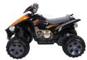 Quad na Akumulator Duże Koła Czarny Quad na Akumulator Duże Koła Czarny
