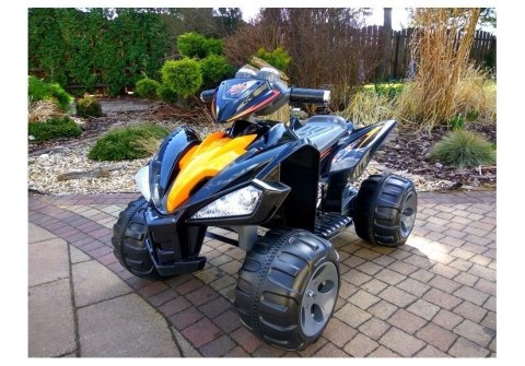 Quad na Akumulator Duże Koła Czarny Quad na Akumulator Duże Koła Czarny