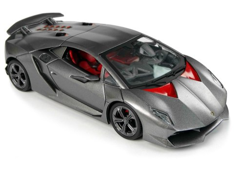 Auto Sportowe R/C 1:24 Lamborghini Srebrne 2.4 G Światła Auto Sportowe R/C 1:24 Lamborghini Srebrne 2.4 G Światła