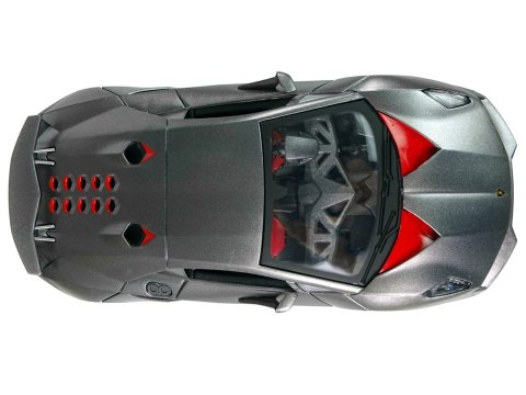 Auto Sportowe R/C 1:24 Lamborghini Srebrne 2.4 G Światła Auto Sportowe R/C 1:24 Lamborghini Srebrne 2.4 G Światła