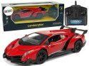 Auto Sportowe R/C 1:24 Lamborghini Veneno Czerwone 2.4 G Światła Auto Sportowe R/C 1:24 Lamborghini Veneno Czerwone 2.4 G Światła