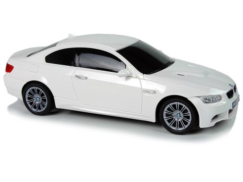 Auto Zdalnie Sterowane BMW M3 Białe 2,4 G Pilot Kierownica 1:18 Dźwięk Światła Auto Zdalnie Sterowane BMW M3 Białe 2,4 G Pilot Kierownica 1:18 Dźwięk Światła