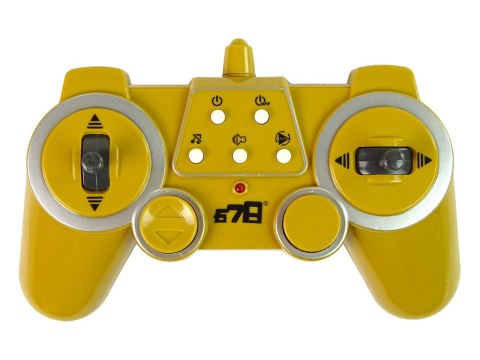 Wywrotka Zdalnie Sterowana 2.4 G Dźwięk Pilot Żółta Wywrotka Zdalnie Sterowana 2.4 G Dźwięk Pilot Żółta