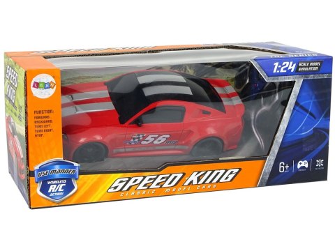 Auto Sportowe R/C 1:24 Wyścigi Czerwone Przyciemniane Szyby Auto Sportowe R/C 1:24 Wyścigi Czerwone Przyciemniane Szyby