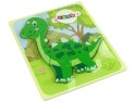 Drewniane Puzzle Dinozaur Isanosaurus Tyranosaurus Zielony Drewniane Puzzle Dinozaur Isanosaurus Tyranosaurus Zielony