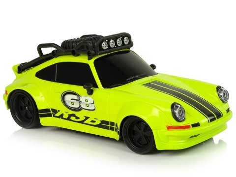 Samochód Sportowy 1:18 Zielone Koło Zapasowe Pilot Samochód Sportowy 1:18 Zielone Koło Zapasowe Pilot