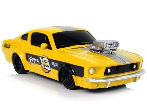 Zdalnie Sterowane Auto Sportowe 1:20 Żółte Pilot Zdalnie Sterowane Auto Sportowe 1:20 Żółte Pilot