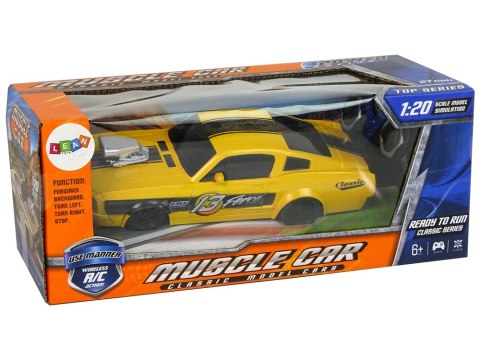 Zdalnie Sterowane Auto Sportowe 1:20 Żółte Pilot Zdalnie Sterowane Auto Sportowe 1:20 Żółte Pilot