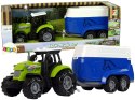 Traktor z Przyczepka Dla Konia Dźwięk Zielony Farma Traktor z Przyczepka Dla Konia Dźwięk Zielony Farma