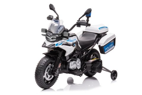 Motor Na Akumulator Policyjny JT5002B Biały Motor Na Akumulator Policyjny JT5002B Biały