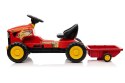 Traktor na pedały G206 Czerwony Traktor na pedały G206 Czerwony