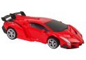 Auto Robot Transformer 2w1 Pilot R/C Zdalnie sterowane Czerwony Auto Robot Transformer 2w1 Pilot R/C Zdalnie sterowane Czerwony