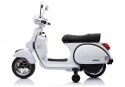 Skuter Na Akumulator Vespa Biały Skuter Na Akumulator Vespa Biały