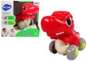 Dinozaur Na Kółkach T-Rex Czerwony Figurka Dinozaur Na Kółkach T-Rex Czerwony Figurka