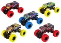 Auto Monster Truck Amortyzatory Gumowe Opony Metal Kolory Auto Monster Truck Amortyzatory Gumowe Opony Metal Kolory