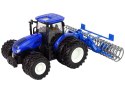 Traktor Zdalnie Sterowany 1:24 Niebieski Agregat Talerzowy Metal Traktor Zdalnie Sterowany 1:24 Niebieski Agregat Talerzowy Metal