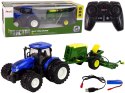 Traktor zdalnie sterowany w skali 1:24 z akcesoriami Traktor zdalnie sterowany w skali 1:24 z akcesoriami