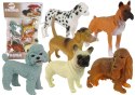 Zestaw 6 Figurek Psów Figurka Psy Rasowe Zestaw 6 Figurek Psów Figurka Psy Rasowe
