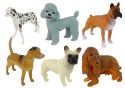 Zestaw 6 Figurek Psów Figurka Psy Rasowe Zestaw 6 Figurek Psów Figurka Psy Rasowe