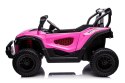 Auto Na Akumulator S618 Różowe 4x4 Auto Na Akumulator S618 Różowe 4x4