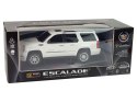 Auto Cadillac Escalade R/C Biały Światła Dźwięk 1:16 Auto Cadillac Escalade R/C Biały Światła Dźwięk 1:16