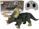 Dinozaur Zdalnie Sterowany Triceratops Zielony Dinozaur Zdalnie Sterowany Triceratops Zielony
