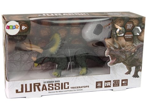 Dinozaur Zdalnie Sterowany Triceratops Zielony Dinozaur Zdalnie Sterowany Triceratops Zielony