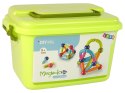 Klocki Magnetyczne Konstrukcyjne Edukacyjne Kuferek 145 Elementów Klocki Magnetyczne Konstrukcyjne Edukacyjne Kuferek 145 Elementów