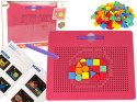 Tablica Magnetyczna z Kulkami Tablet Magnetyczny Klocki Różowa Tablica Magnetyczna z Kulkami Tablet Magnetyczny Klocki Różowa