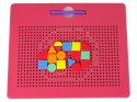 Tablica Magnetyczna z Kulkami Tablet Magnetyczny Klocki Różowa Tablica Magnetyczna z Kulkami Tablet Magnetyczny Klocki Różowa
