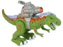 Dinozaur z Katapultą Chodzi Strzela Zielony Dinozaur z Katapultą Chodzi Strzela Zielony