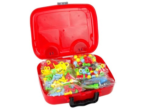 Zestaw DIY Warsztat Walizka Autobus Wkrętarka Na Baterie Zestaw DIY Warsztat Walizka Autobus Wkrętarka Na Baterie