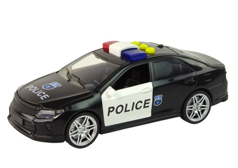 Auto Policja 1:14 Światła Dźwięki Czarne Auto Policja 1:14 Światła Dźwięki Czarne